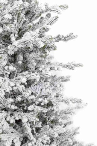 Choinka sztuczna biała 100% PE Świerk Szwajcarski Ośnieżony