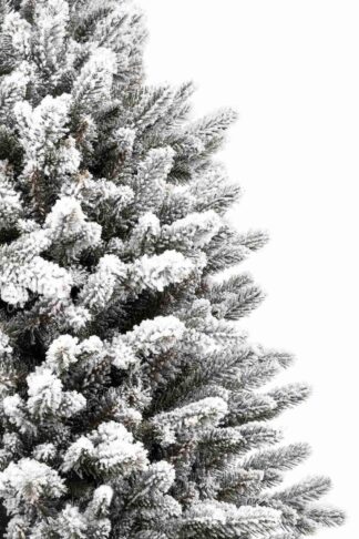 Choinka sztuczna biała mała w doniczce PE Świerk Królewski