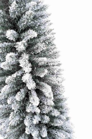 Choinka sztuczna ośnieżona Świerk Biały Slim