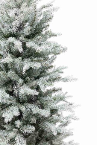 Choinka sztuczna w doniczce jak żywa PE Świerk Mroźny