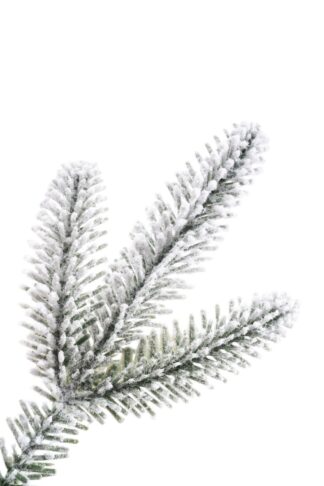 Gałązka choinka sztuczna biała PE Jodła Syberyjska