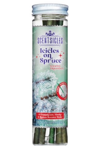 Intensywne najlepsze patyczki zapachowe na choinkę Icicles on Spruce