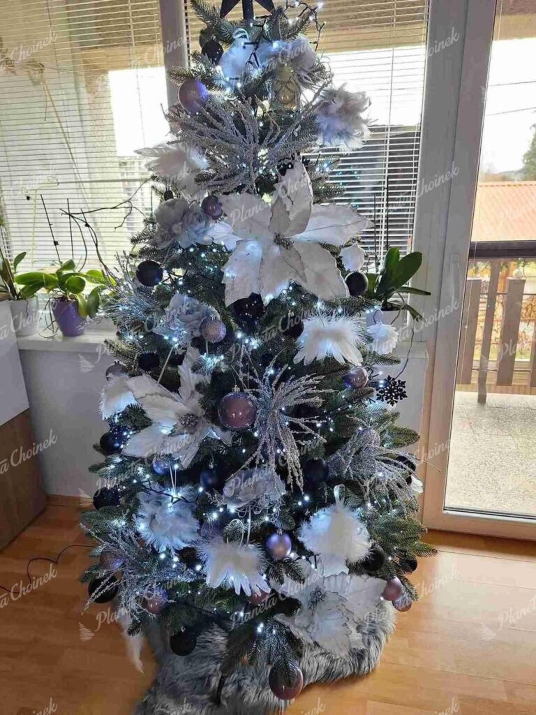 Ubrana choinka sztuczna jak żywa PE Jodła Kanadyjska 180 cm