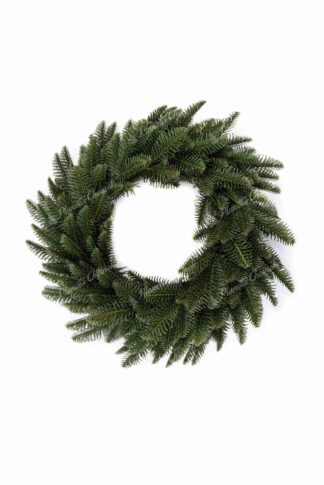 Wianek bożonarodzeniowy 100% PE Jodła Nordmann ekskluzywny na drzwi