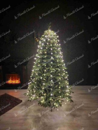 Lampki choinkowe pęczkowe LED ciepła biel