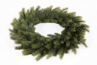 Wianek bożonarodzeniowy 100% PE Świerk Mocny 50 cm ekskluzywny na drzwi